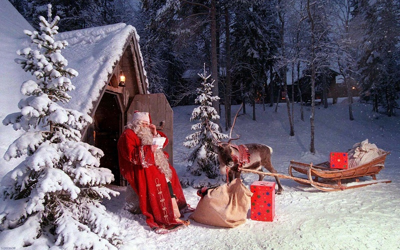 С наступающим Новым Годом и Рождеством!