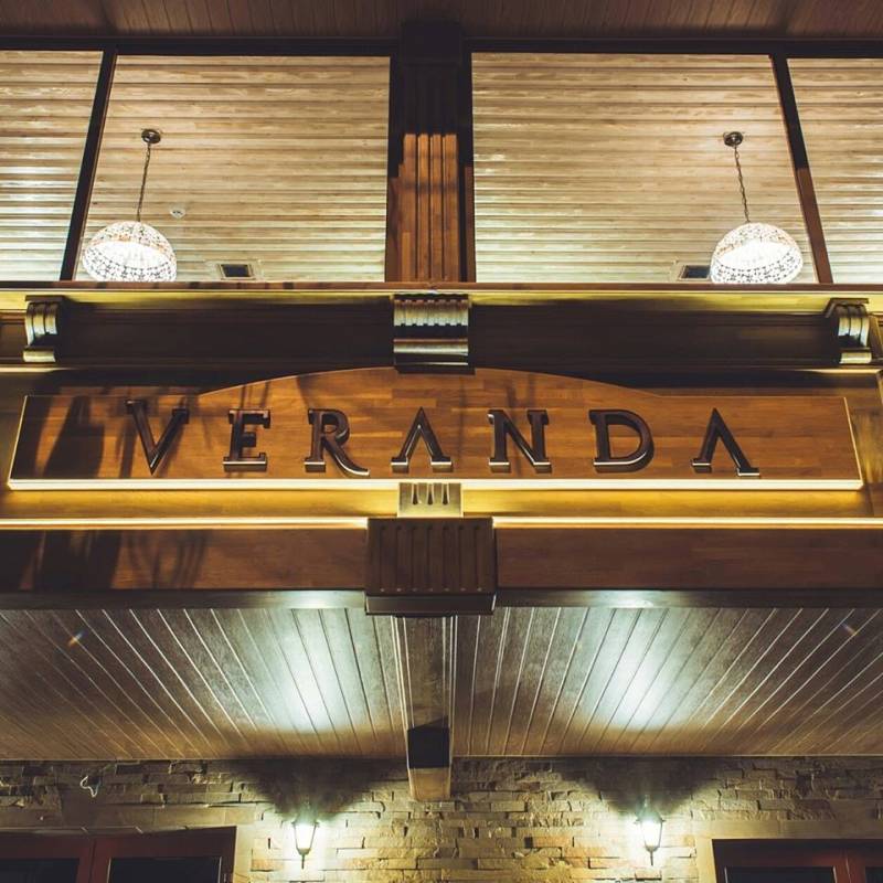 Ресторан Veranda Ужгород. Фото, дизайн, стиль